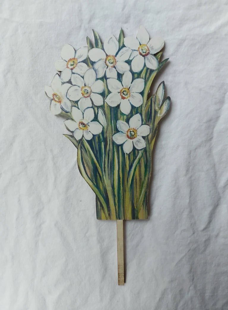 White Daffodil Cake Topper ~ Amy Swann X Ivy Joan Collaboration