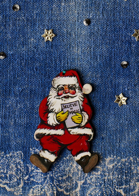 Believe in Magic ~ Hanging Wooden Decoration