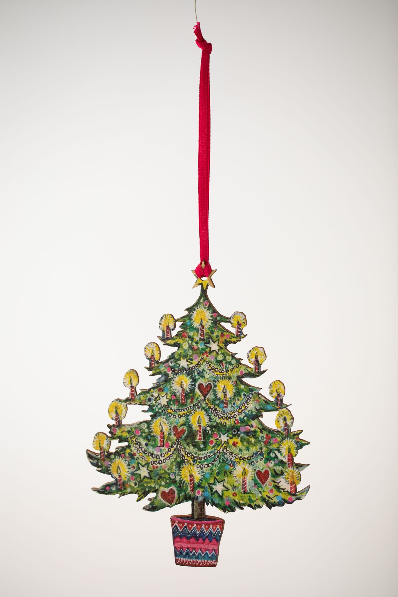 The Nutcracker Tree ~ Hanging Wooden Decoration