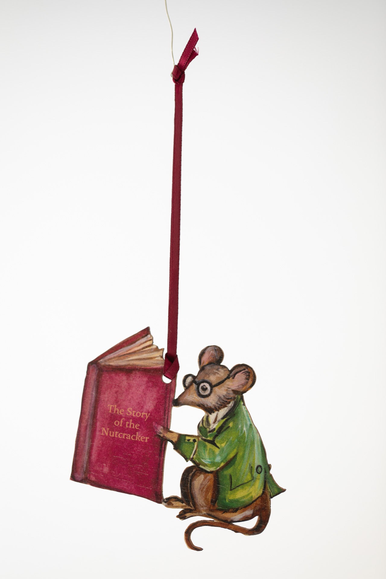 The Nutcracker Storybook ~ Hanging Wooden Decoration