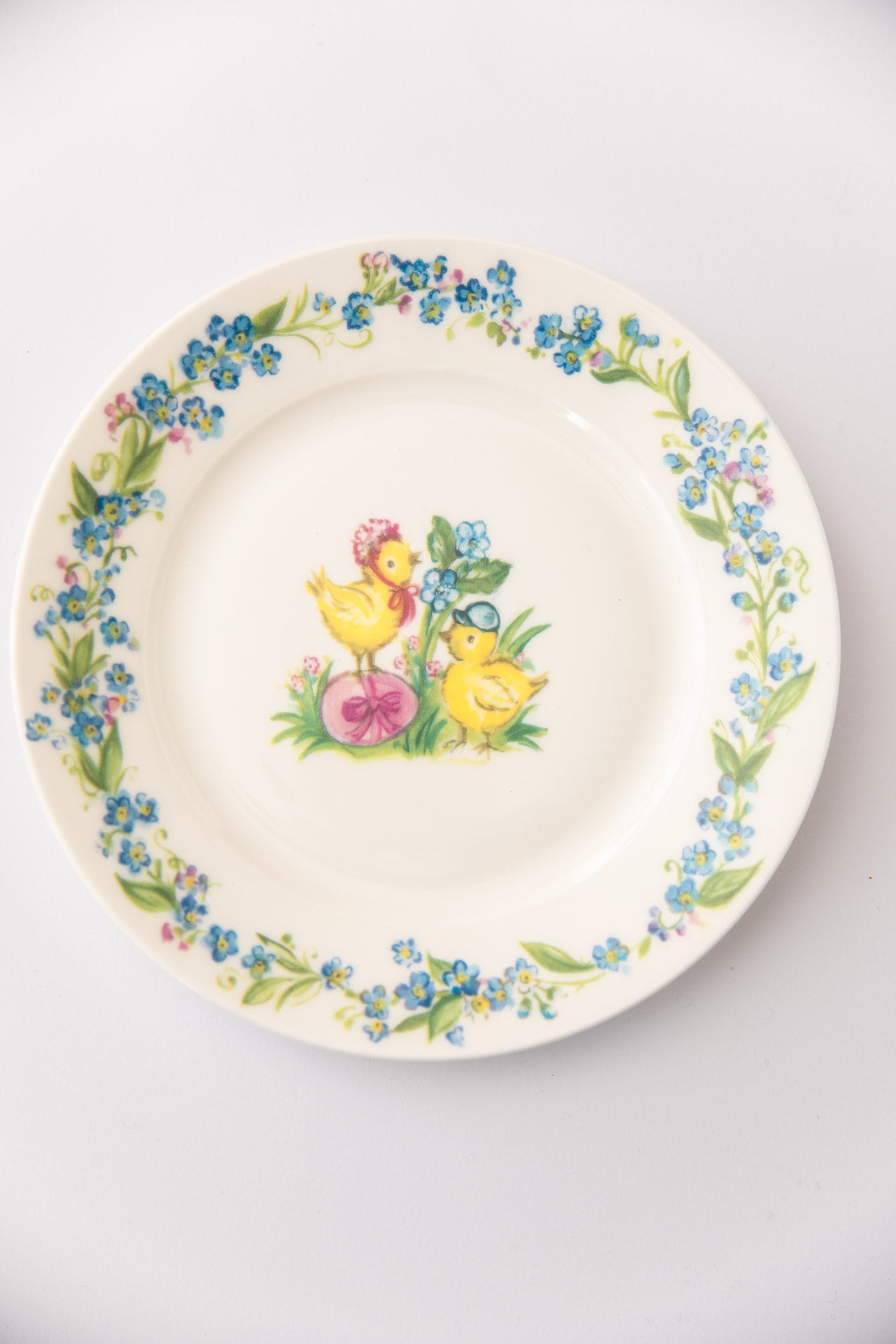 Easter Chicks ~ 6.5" Fine Bone China Side Plate