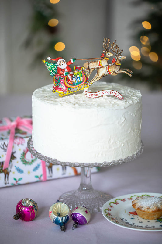 One Magic Christmas ~ Wooden Cake Topper