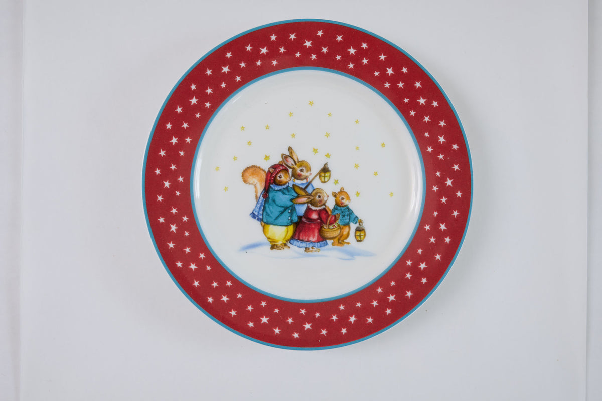 A Magical Winter Night ~ Bone China Plate