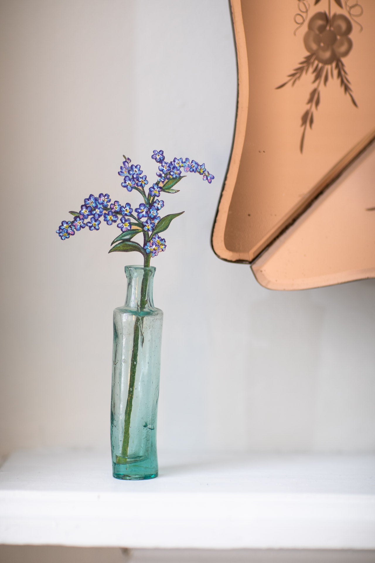 Forget-Me-Not - Single Wooden Flower