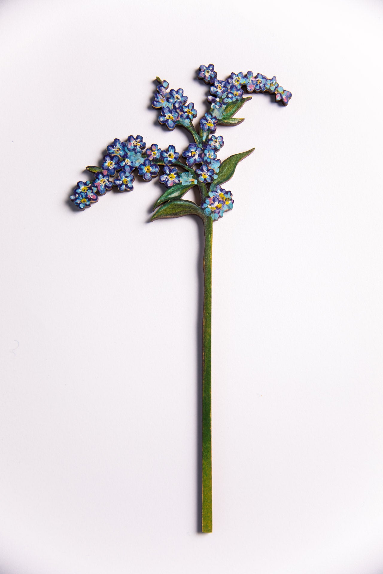 Forget-Me-Not - Single Wooden Flower