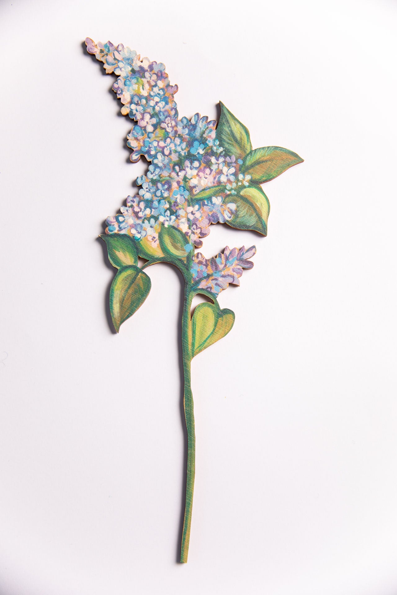 Lilac - Single Wooden Flower