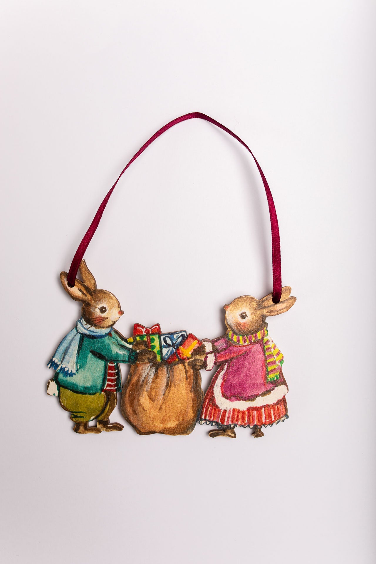 Gifts Given With Love ~ Hanging Wooden Decoration