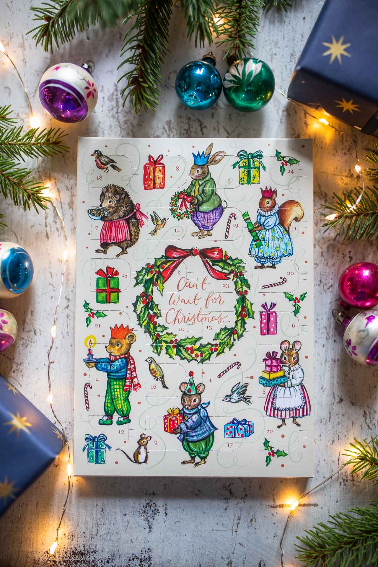 Amy Swann X The Chocolate Gift Company ~ Mini Advent Calender