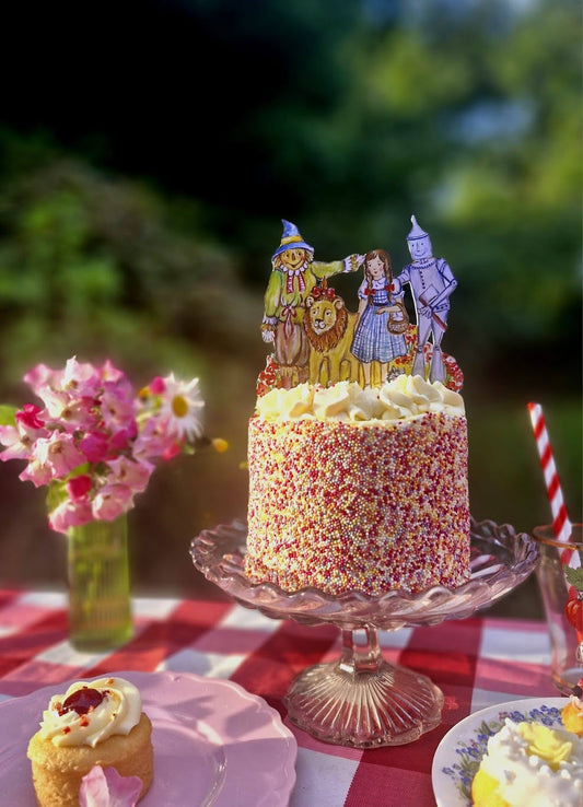 Wizard of Oz - Wooden Cake Topper
