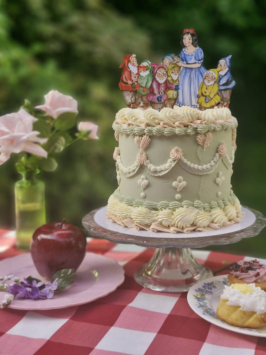 Snow White (only) ~ Wooden Cake Topper