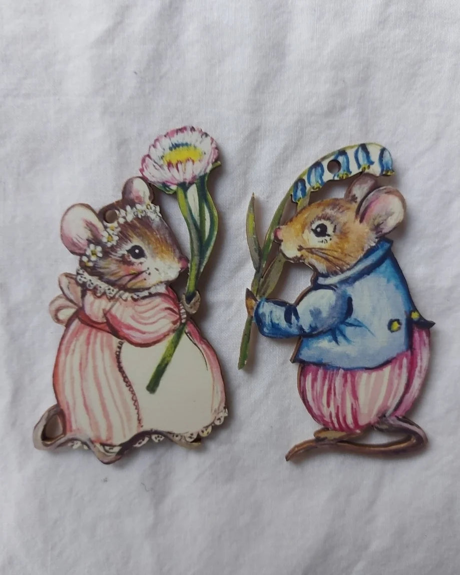 Mr & Mrs Tibbles - Wooden Cake Topper