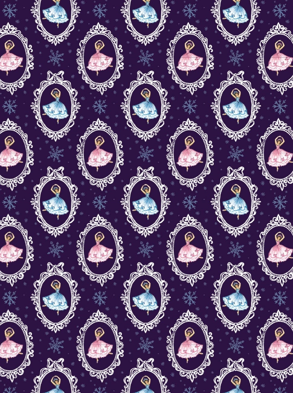 The Snowflake Fairy ~ Christmas Wrapping Paper