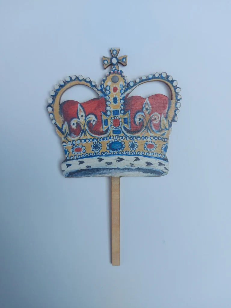 The Royal Crown ~ Wooden Cake Topper