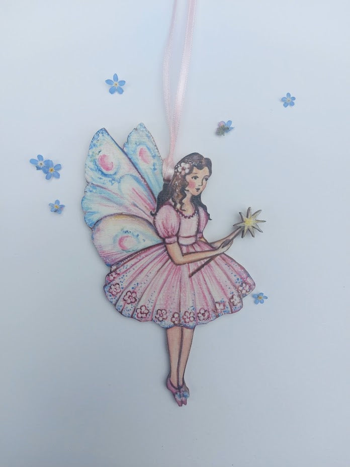 Fairy Magic - Wooden Hanging Decoartion