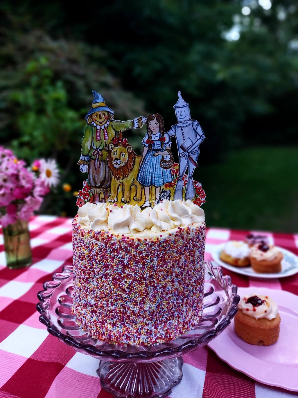 Wizard of Oz - Wooden Cake Topper