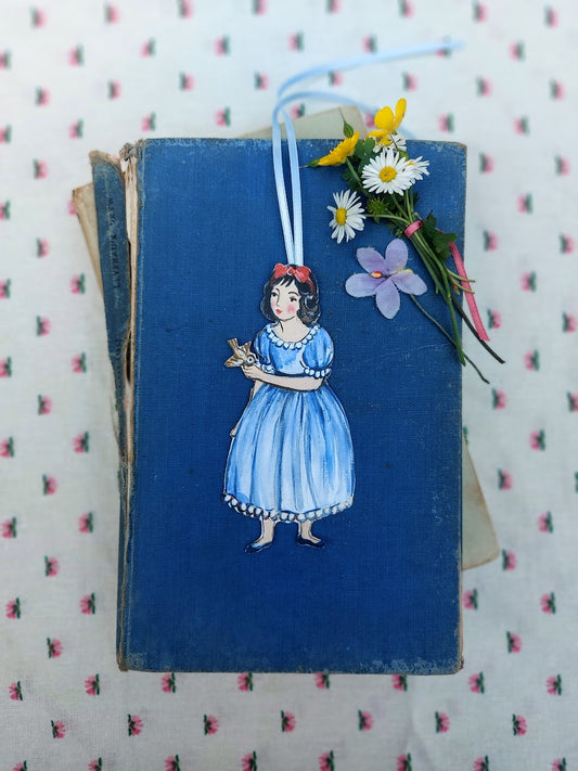 Snow White - Wooden Hanging Decoration