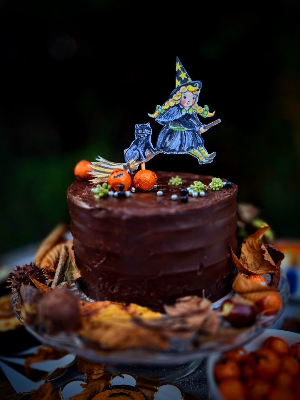 Hocus Pocus ~ Wooden Cake Topper