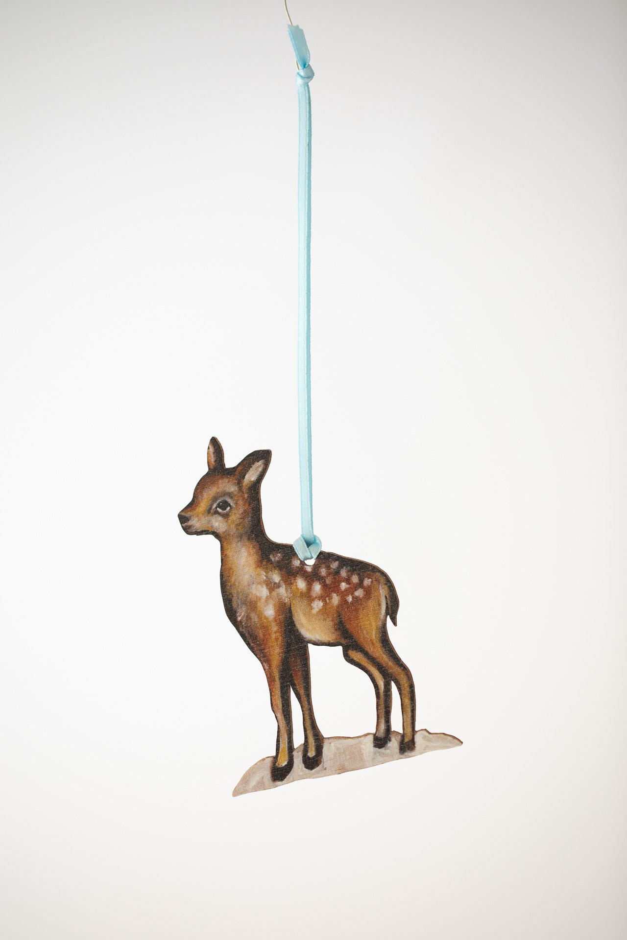 Fawn ~ Hanging Wooden Decoration