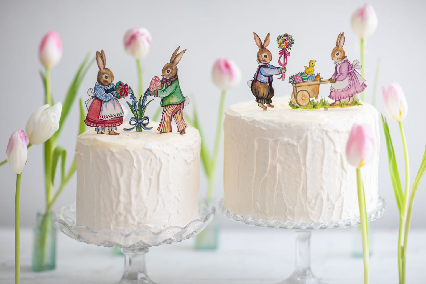 Preparing For Easter ~ Easter Cake Topper Set ~ Fortnum & Mason X Amy Swann