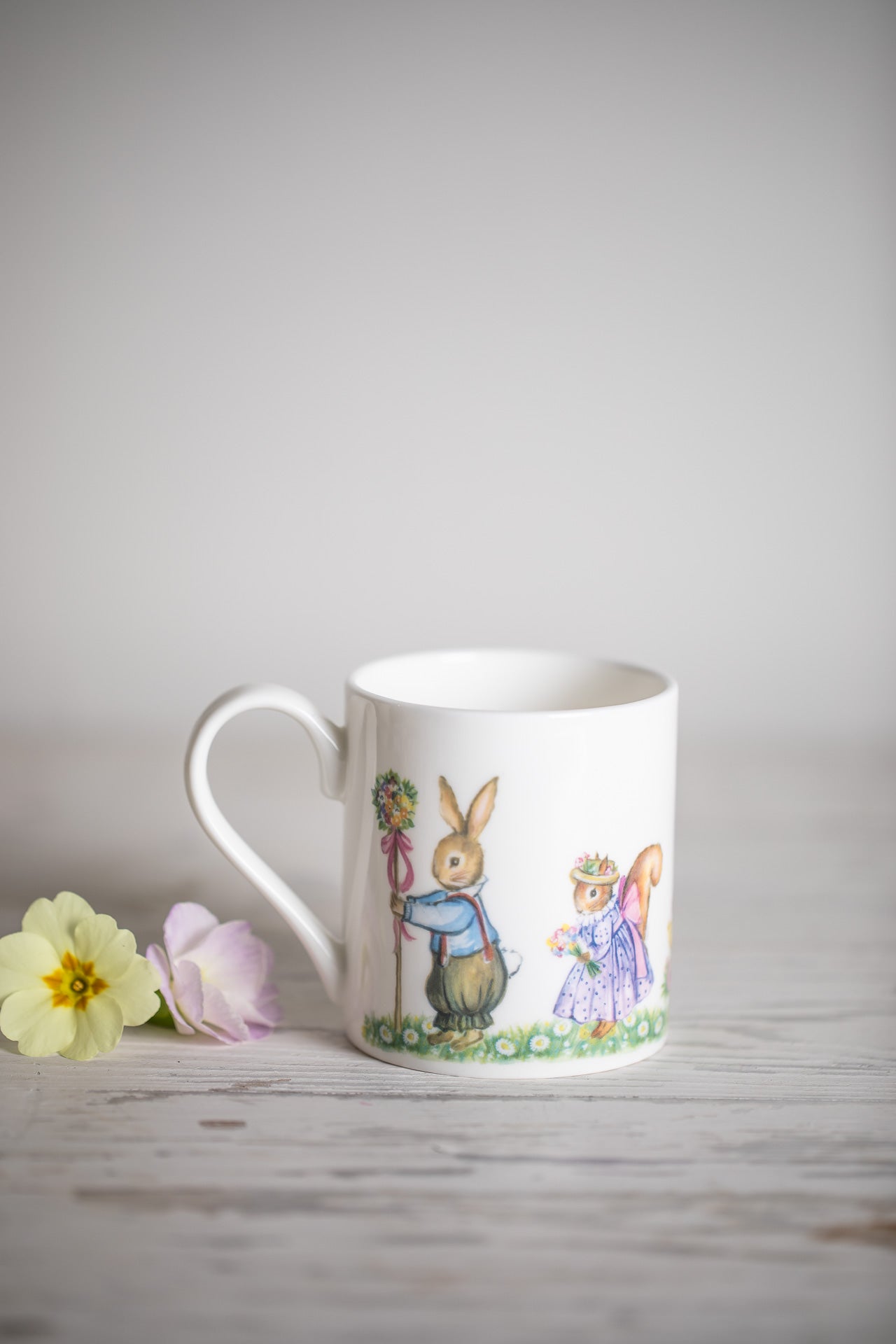 Spring Parade ~ Small Fine Bone China Mug