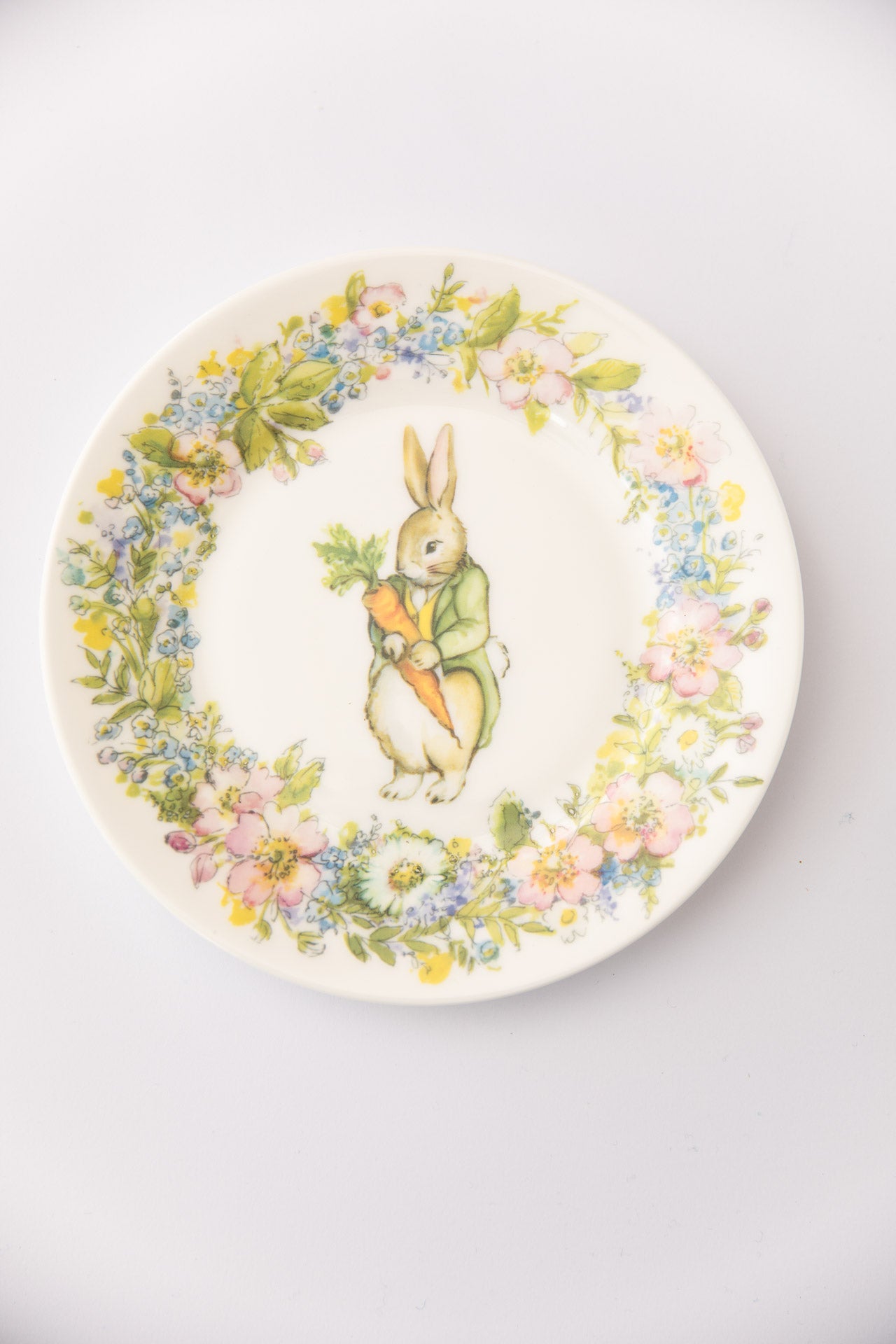 Garden Bunny ~ 6.5" Fine Bone China Side Plate