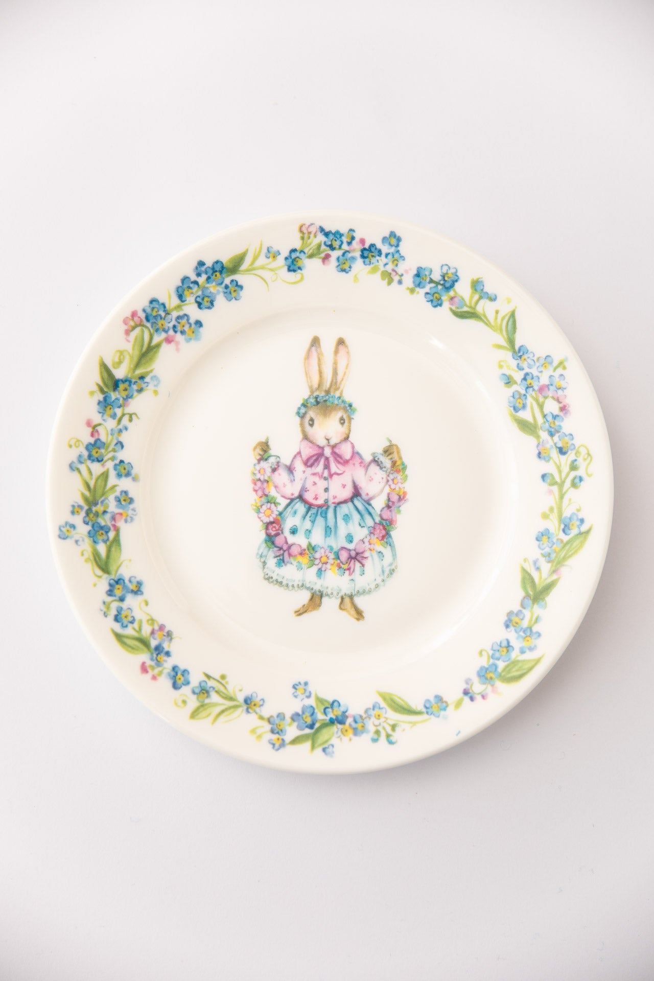 Spring Bunny ~ 6.5" Fine Bone China Side Plate