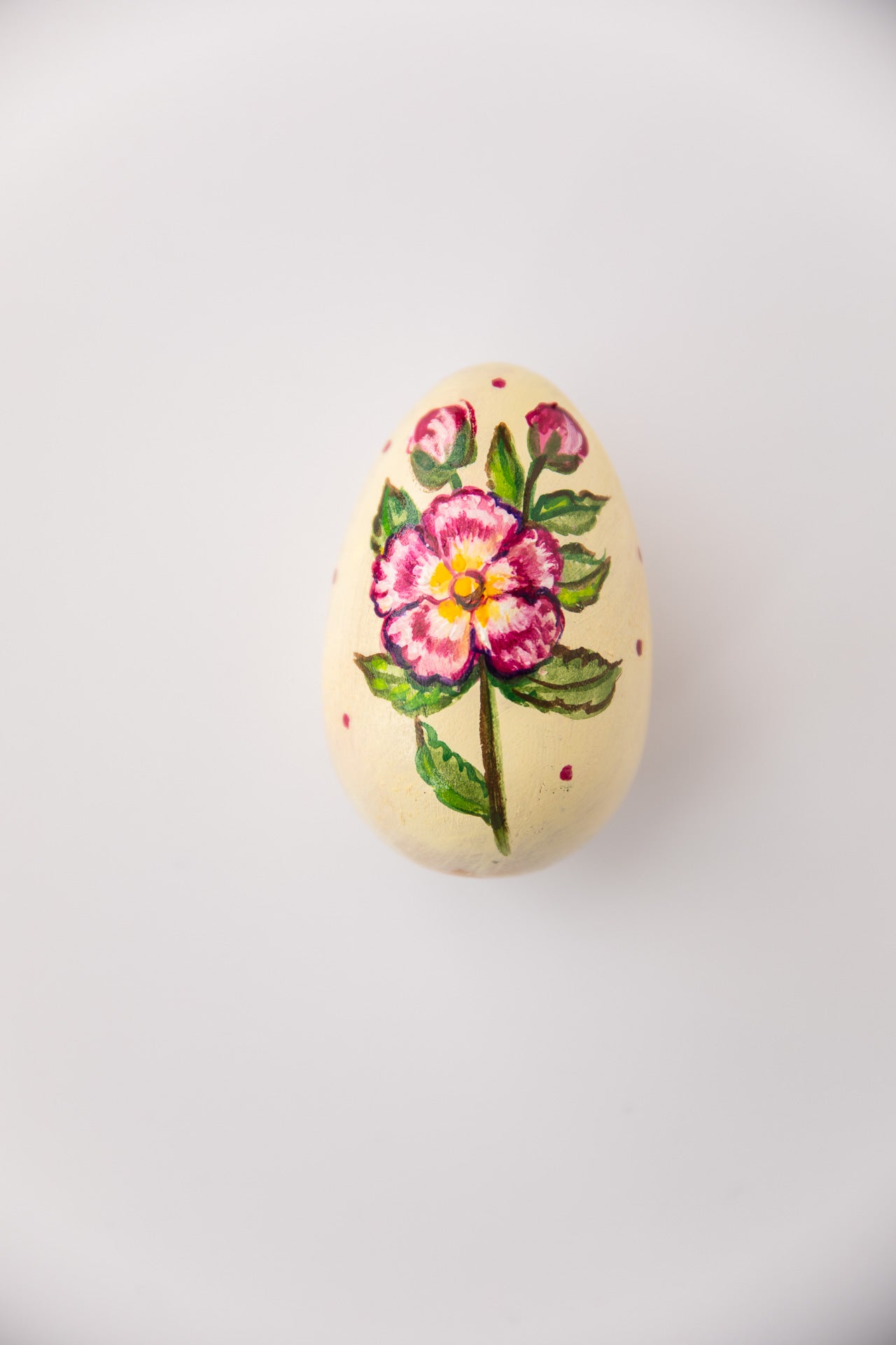 Clementine ~ Hand Painted Wooden Egg