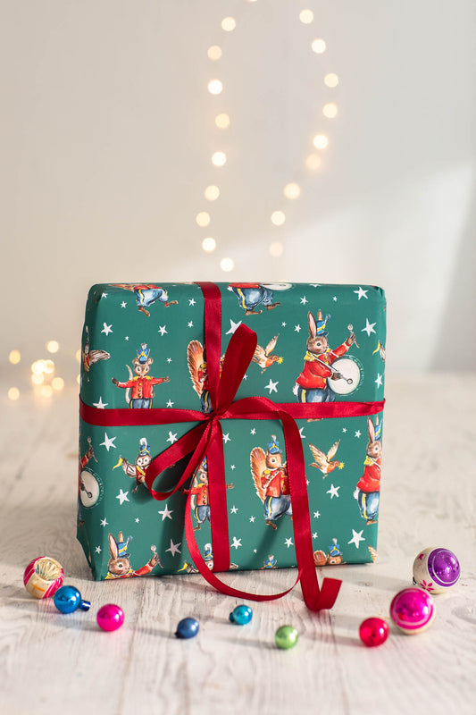 The Christmas Band Wrapping Paper