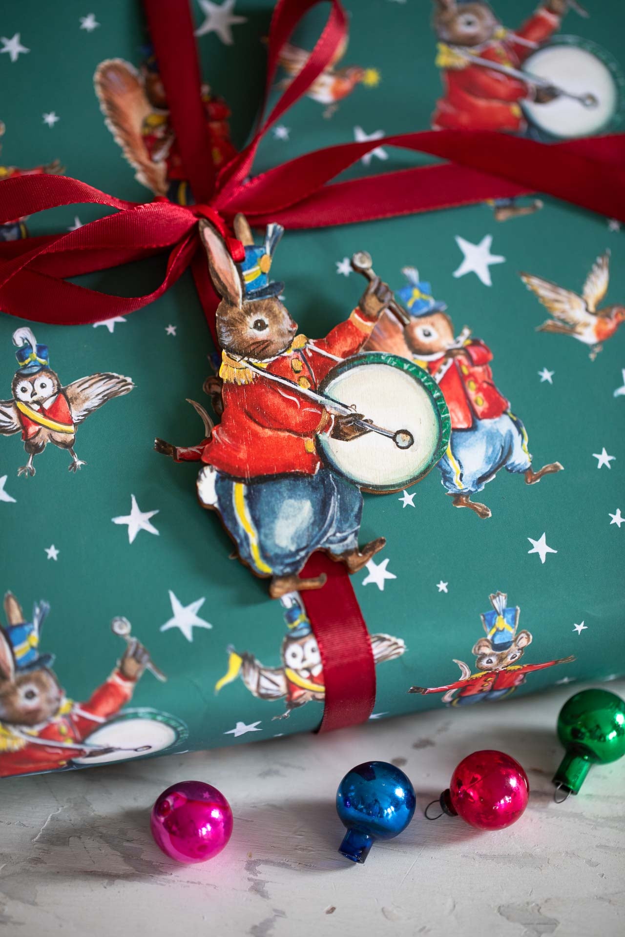 The Christmas Band Wrapping Paper