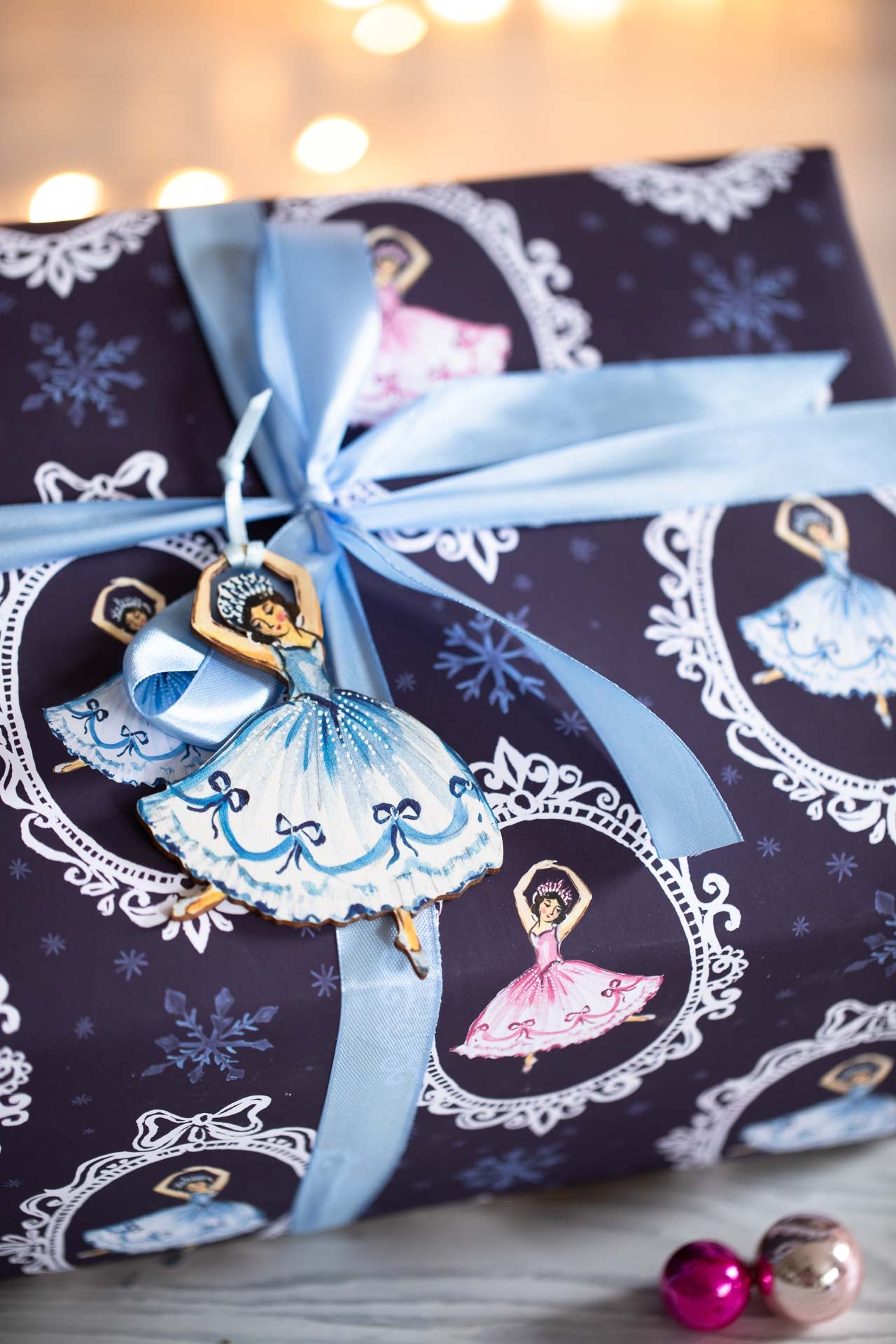 The Snowflake Fairy ~ Christmas Wrapping Paper