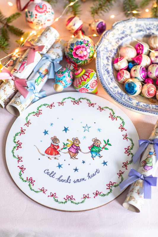 Cold hands warm heart ~ Christmas Placemat