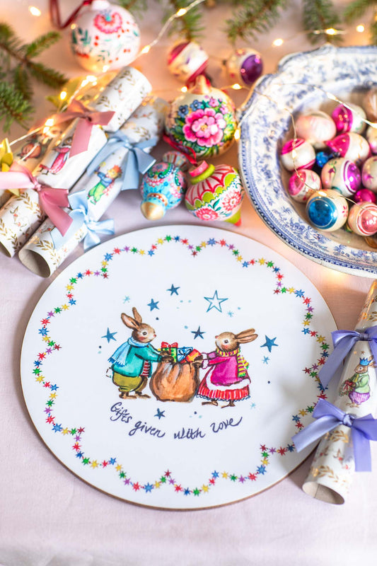 Gifts given with love ~ Christmas Placemat