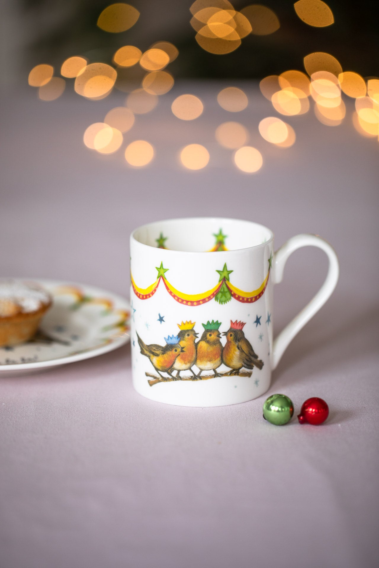 Fa la la la la ~ Christmas Bone China Mug