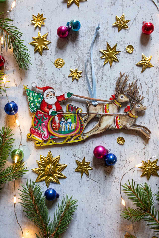 One Magic Christmas ~ Hanging Wooden Decoration