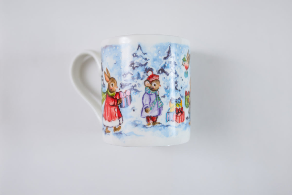 Amy Swann X Fortnum & Mason~ 'Winter Tales' ~ Bone China Mug