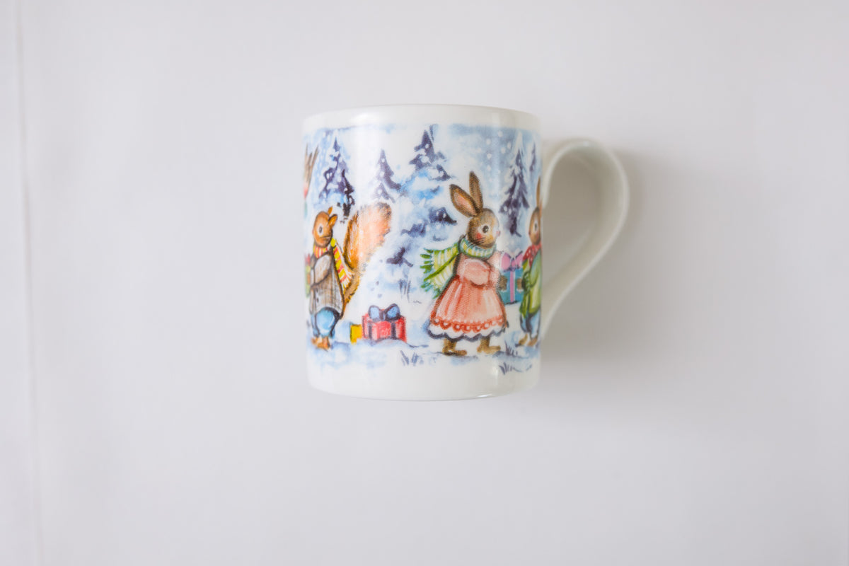 Amy Swann X Fortnum & Mason~ 'Winter Tales' ~ Bone China Mug