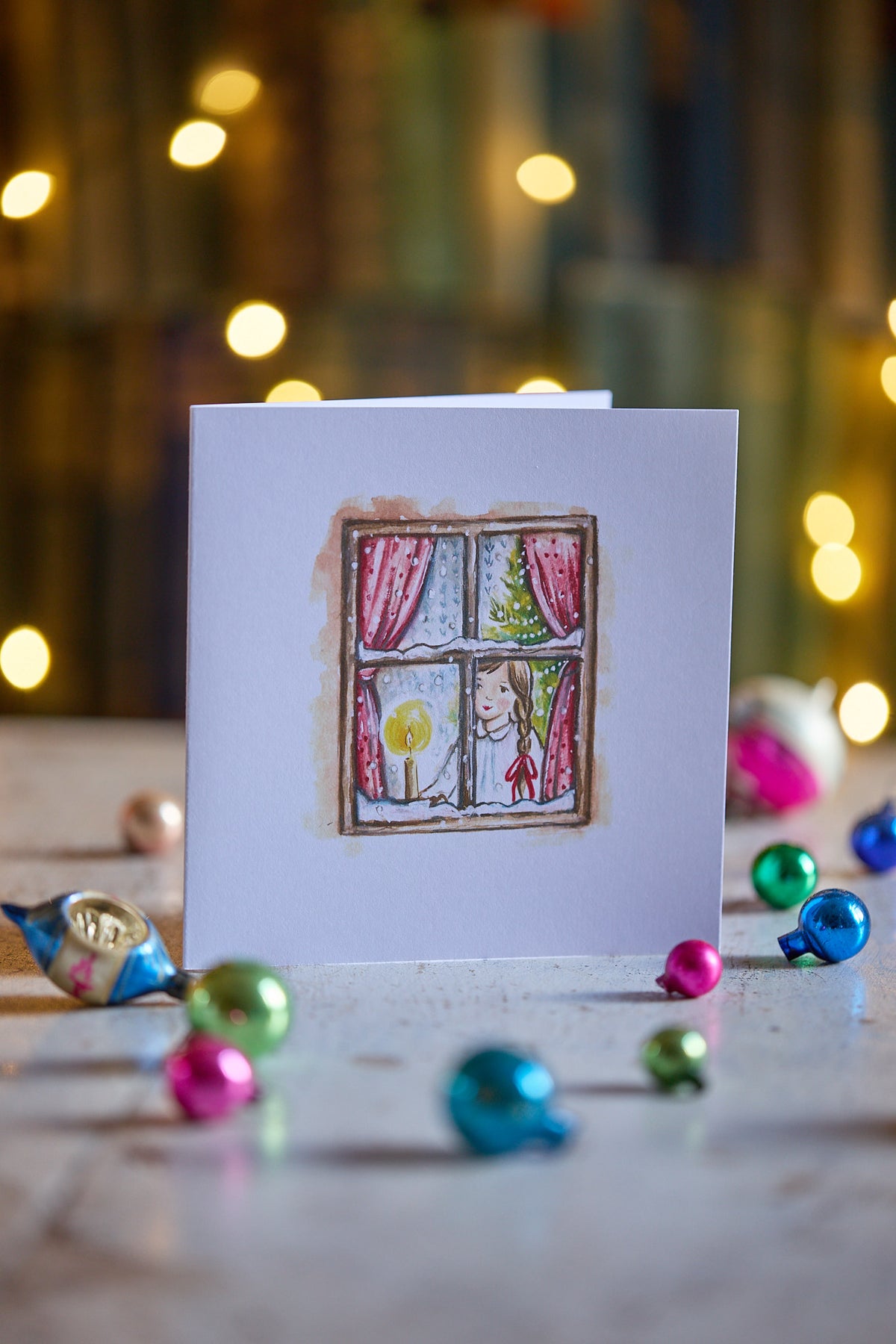 Waiting For Christmas ~ Christmas Card