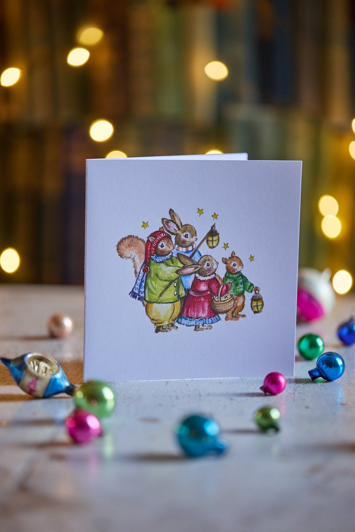 A Magical Winter Night ~ Christmas Card