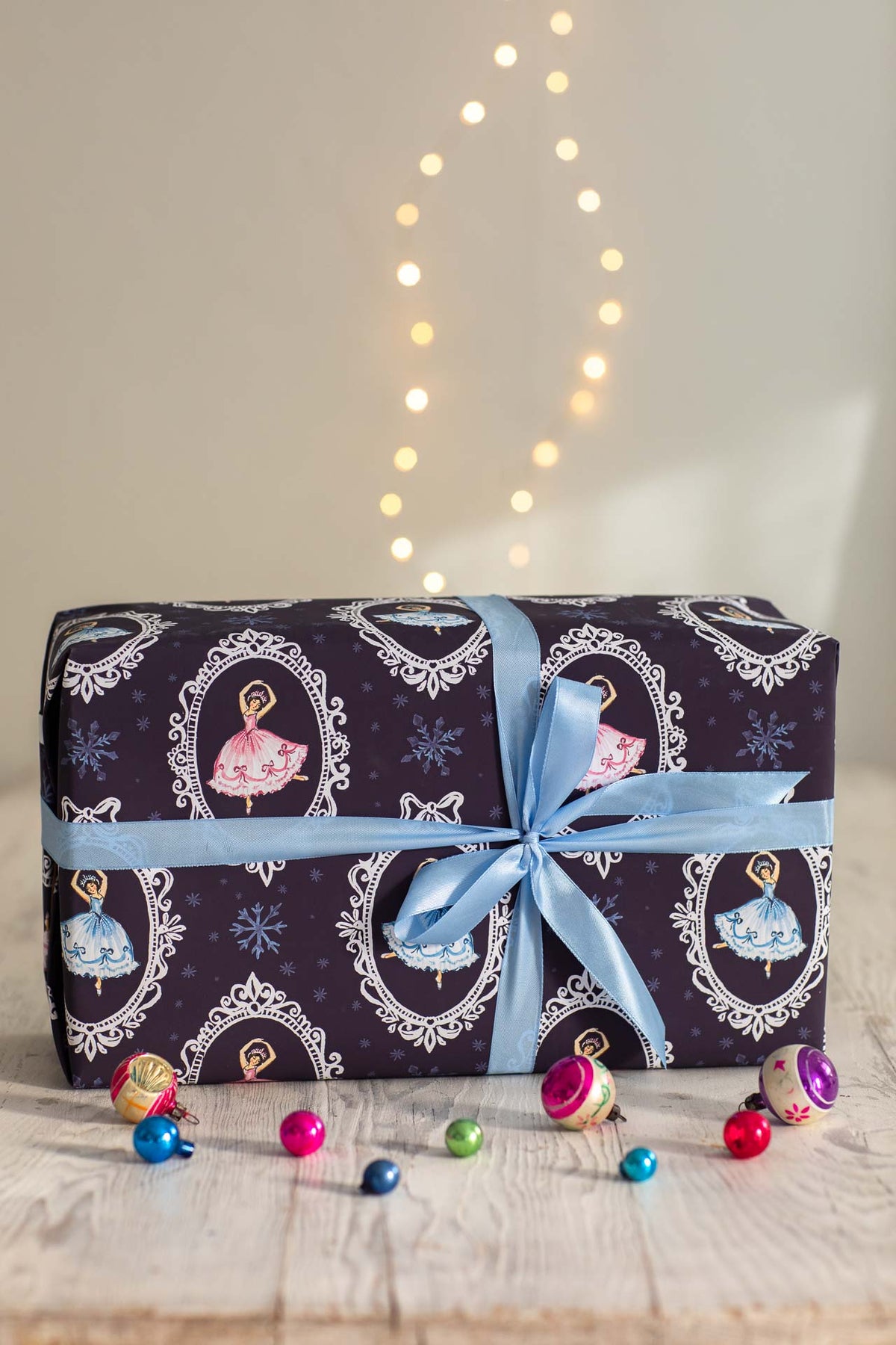Six Sheets of Amy Swann Christmas Wrapping Paper