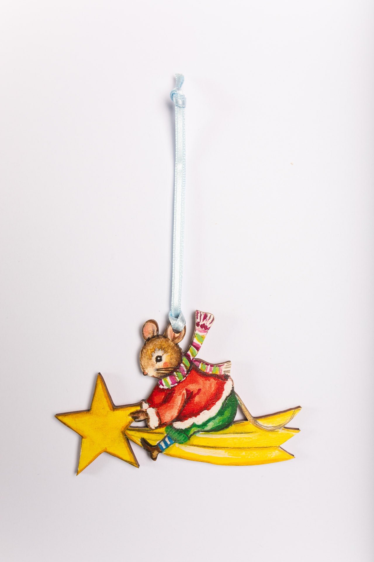 Wish on a Star ~ Hanging Wooden Decoration