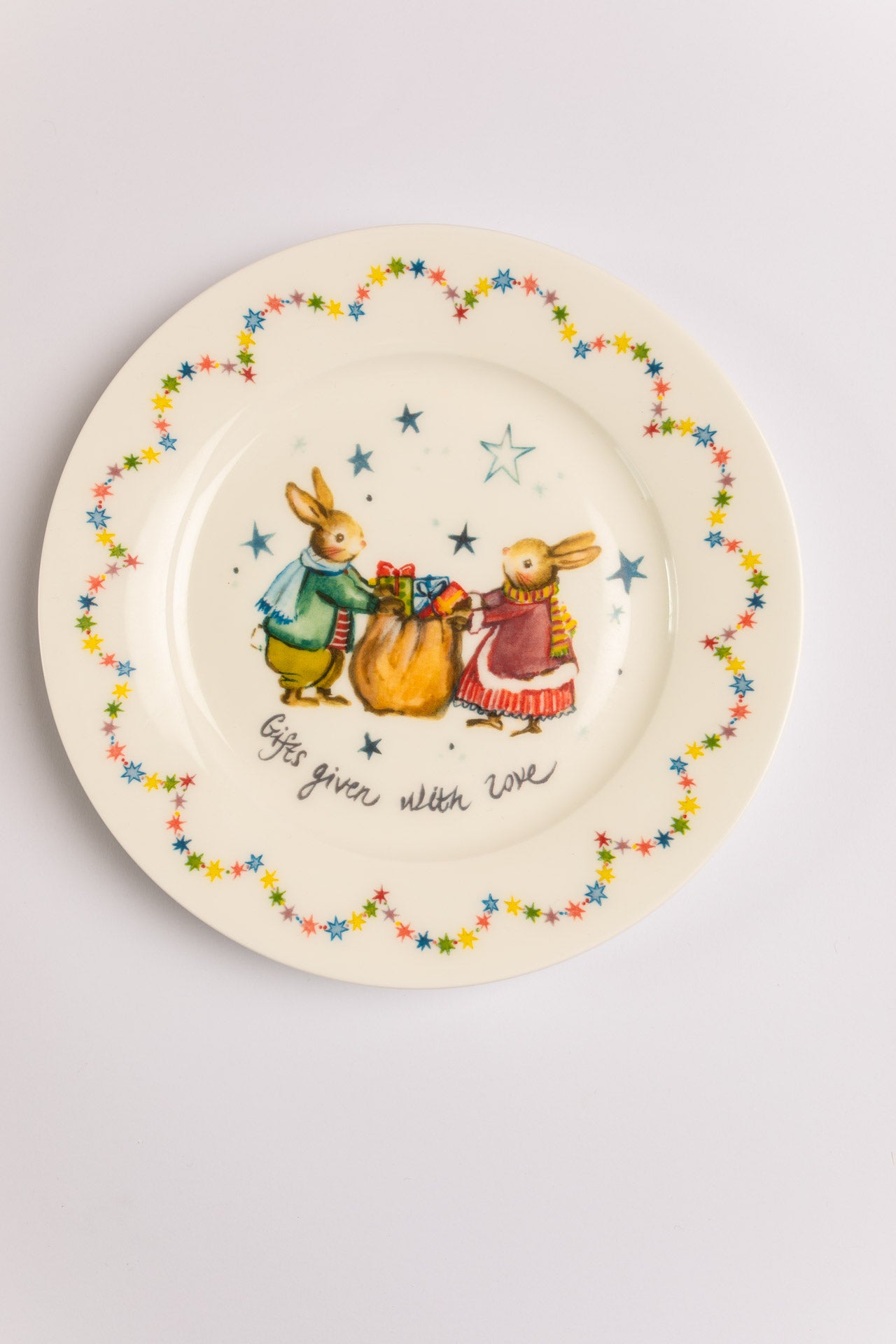 Gifts given with love ~ Bone china small plate