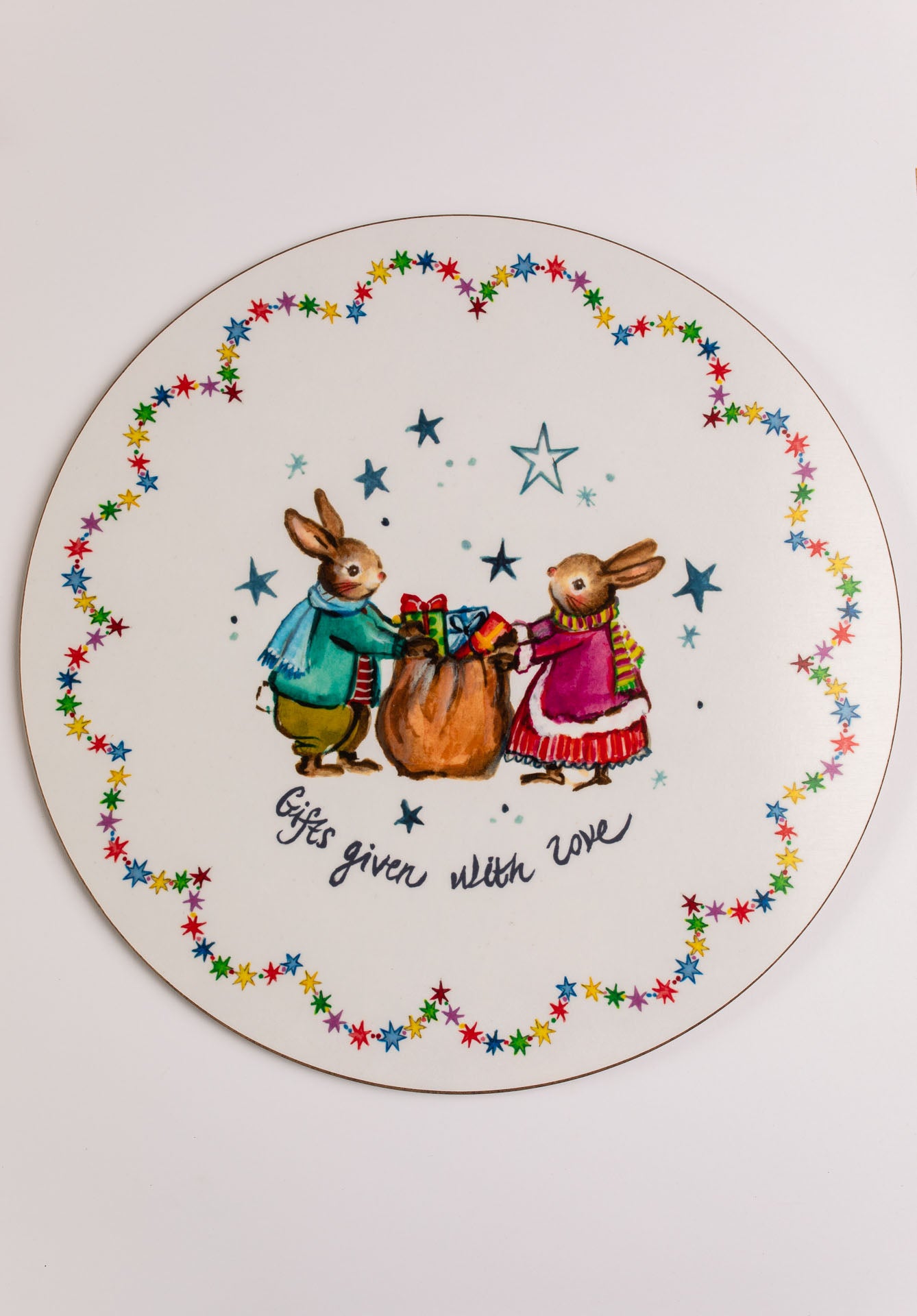 Gifts given with love ~ Christmas Placemat