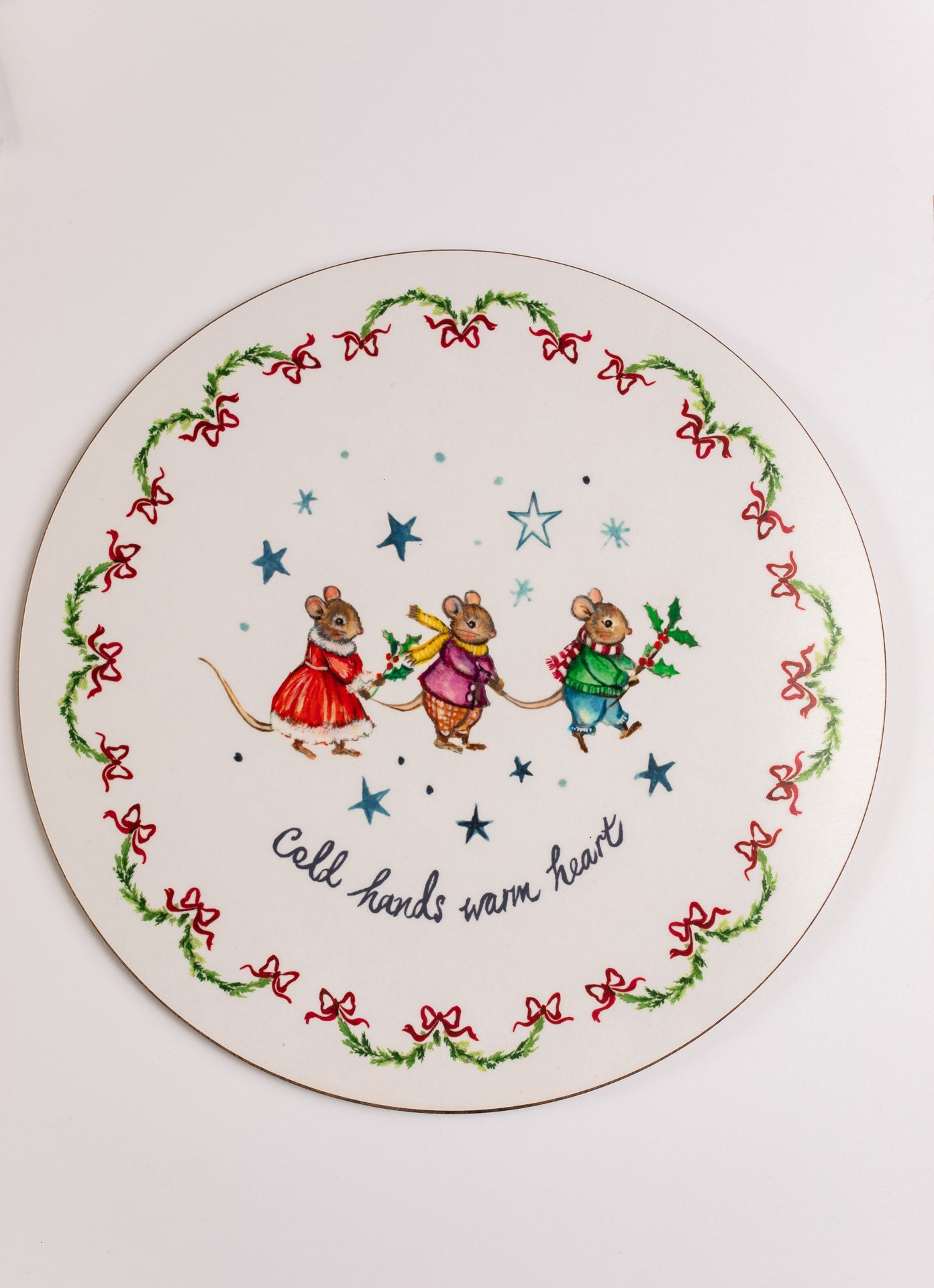 Cold hands warm heart ~ Christmas Placemat