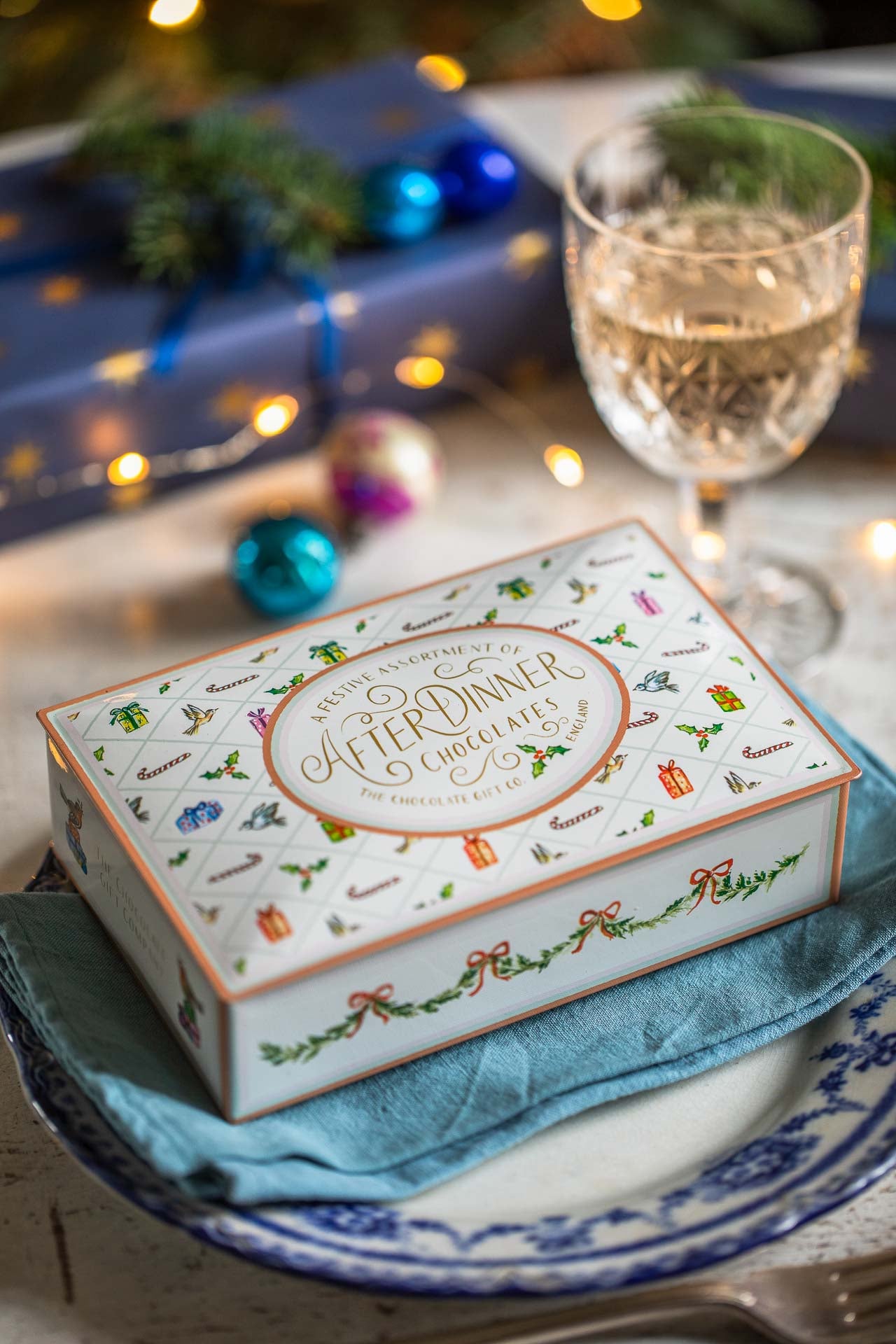 Amy Swann x The Chocolate Gift Company ~ After Dinner Chocolates Tin