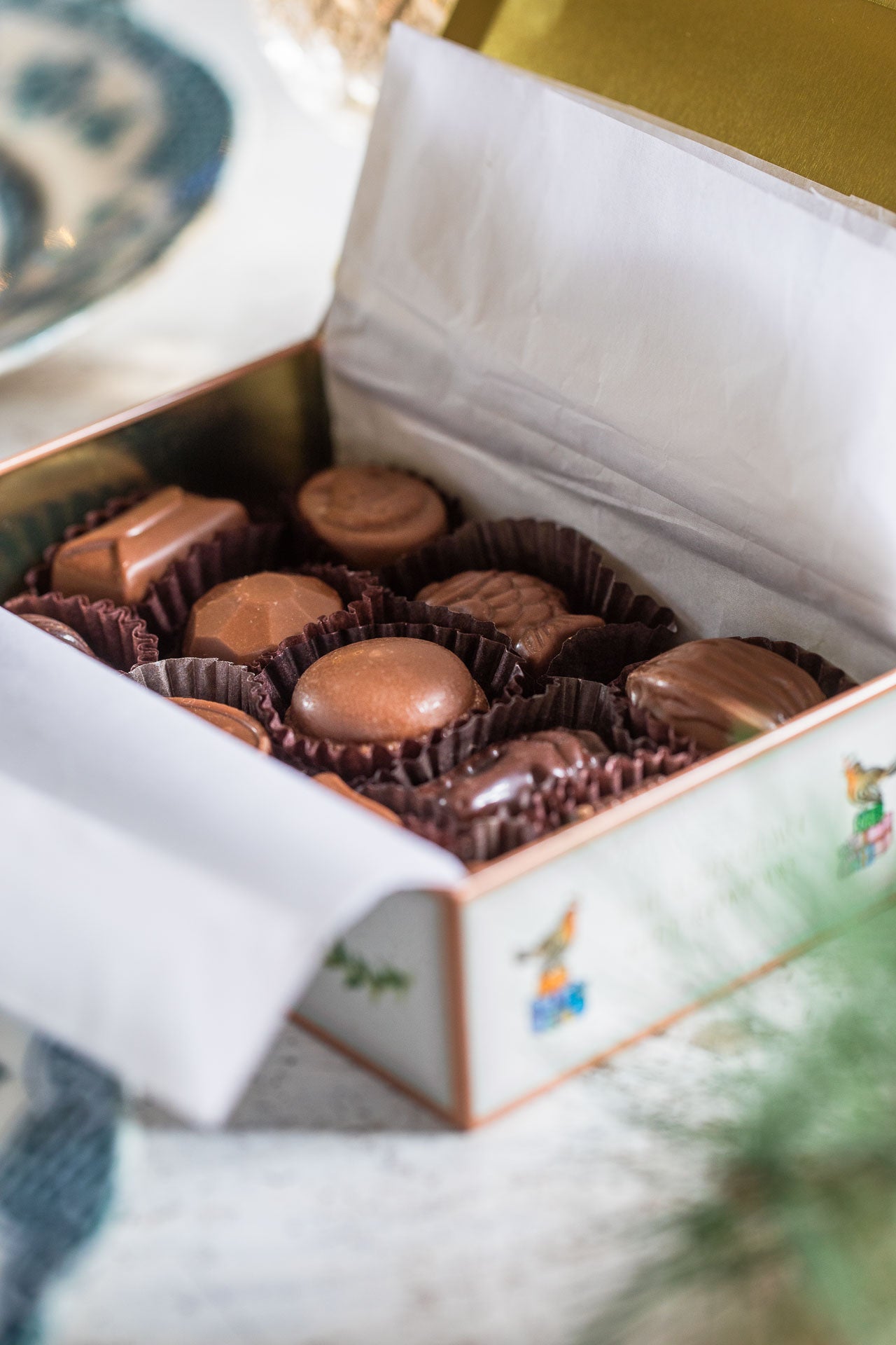 Amy Swann x The Chocolate Gift Company ~ After Dinner Chocolates Tin