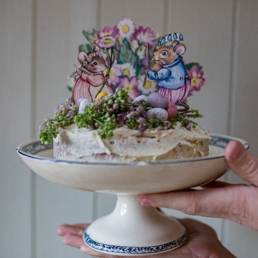 Mr & Mrs Tibbles - Wooden Cake Topper