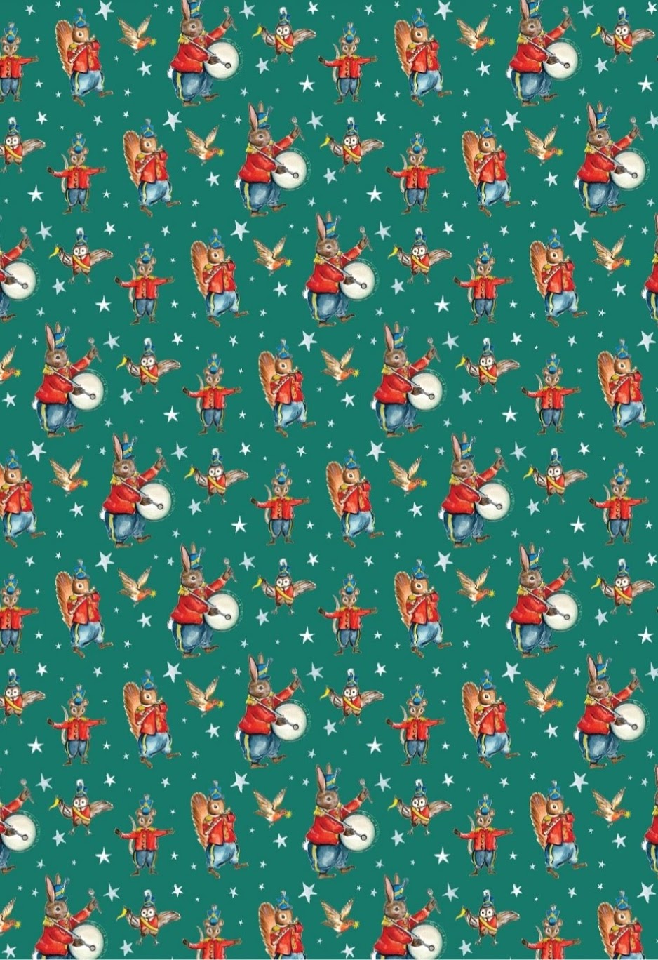 The Christmas Band Wrapping Paper