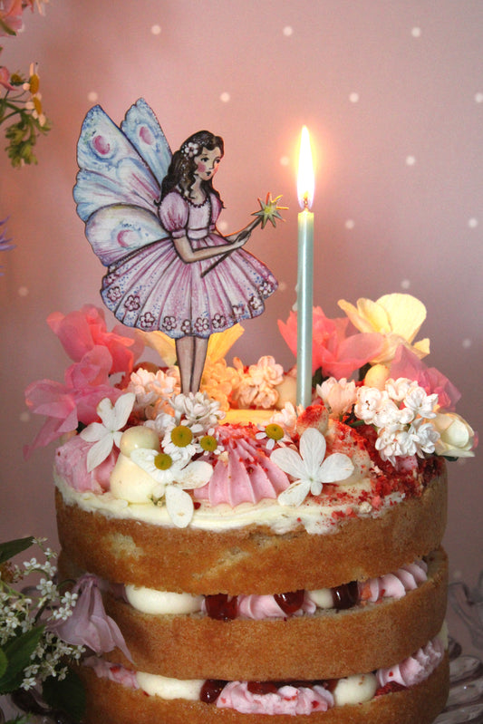 Fairy Magic- Wooden Cake Topper